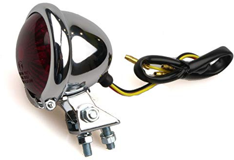 Iguana Custom Motorrad LED Rücklicht Custom mit Bremslicht und Position zugelassen