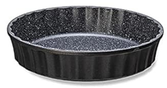 Risoli 020050/24HS0 Gourmet Tortiera Crostata, Linea Granito Hardstone, Diametro cm 24, Colore Grigio