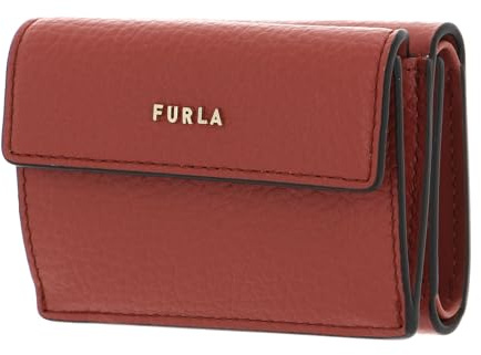 Furla Leder Geldbörse Babylon Compact Wallet Cannella Terracotta