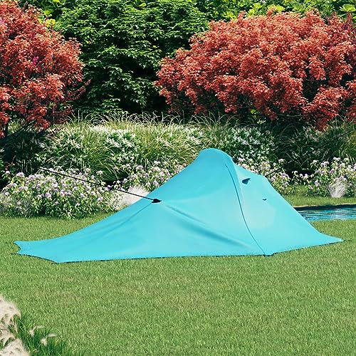 vidaXL Campingzelt 317x240x100 cm Blau