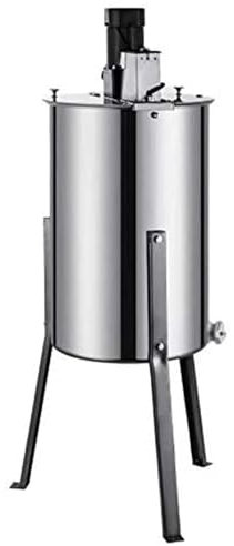 XDLYWUZIQ Extracteur De Miel 2/3/4 Cadre électrique en Acier Inoxydable Nid d'abeille Spinner Centrifugeuse à Miel équipement D'apiculture, équipement De Centrifugeuse De Rucher,Electric4Frame
