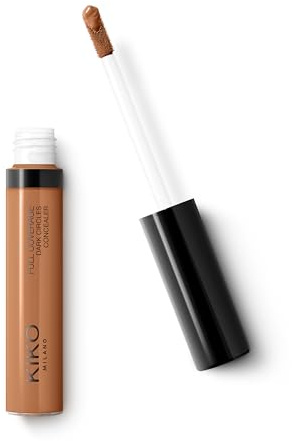 KIKO Milano Full Coverage Dark Circles Concealer 24, Correttore Liquido Per Contorno Occhi E Viso Ad Alta Coprenza