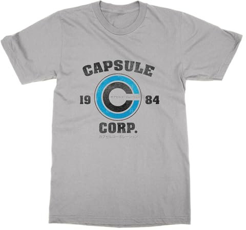 T-shirt Capsule Corp, gris, S
