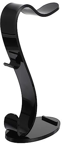 HOMSFOU Kopfhörerhalter S-Form Acryl Schreibtischhalterung Kopfhörer-ständer Für Over-Ear-headsets Aufbewahrungsregal Stabile Basis Für Home Büro