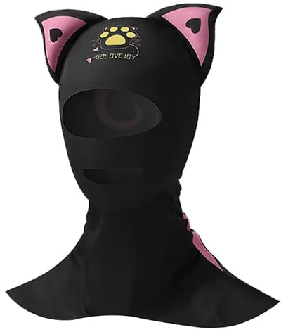Govllfoz Snorkeling Facekini Sun Mask,UPF 50+ Sun Protection Facekini Diving Mask, Anti-UV Swim Mask with Breathable Fabric for Women Men, for Snorkeling Swimming Beach Vacation