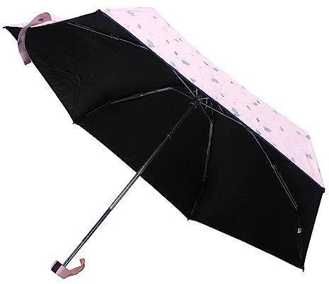 AKOOSY Mini Parapluie Pare-soleil Anti-uv Portable De Voyage Pour Protéger Soleil Pluie