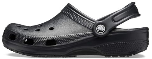 Crocs Unisex Classic Clogs, Black, 5 UK Men/ 6 UK Women