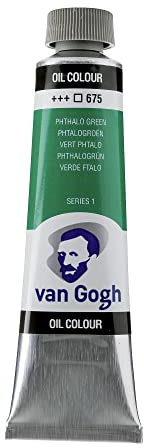 Van Gogh 2056753 Ölfarbe, PHTH, Phthalo Green, Talla única, 3 Millilitre