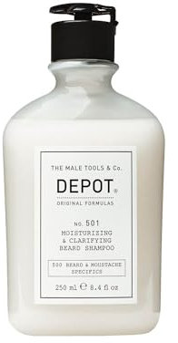 Shampooing de barbe Depot Nº501 Assouplissant 250 ml