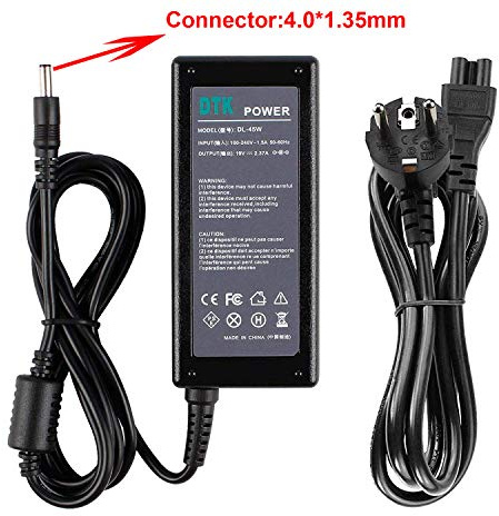 DTK 19V 2.37A 45W PC Portatile Alimentatore caricatore per ASUS Computer Caricabatteria Laptop Caricatori e alimentatori per PC portatili Notebook Adattatore Connettore: 【4.0 x 1.35mm】