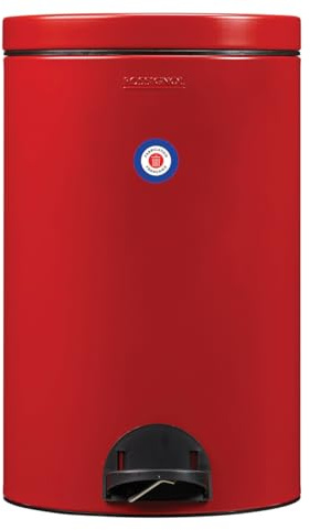 ROSSIGNOL Poubelle de cuisine, Poubelle 20L, Poubelle à pédale, Fabrication française, Fermeture silencieuse, Seau intérieur amovible avec anse, SANIA