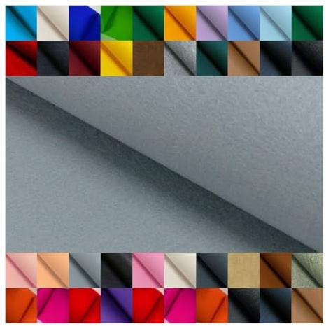 Fabrics-City silber Bastelfilz Filz Stoff 100cm-4mm- Filzstoff für DIY, Dekoration, Bastelprojekte, Kinder, Handarbeit, Wohnaccessoires, kreative Gestaltung, Geschenkideen, 5291