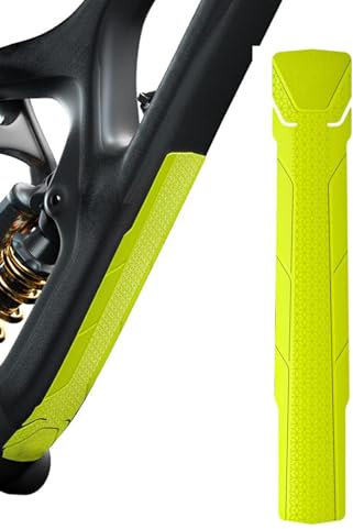ALI2 Mountain Style Bike Downtube Rahmenschutz für Fahrrad Rennrad,Gelb