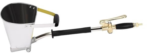 KEESUNG Putzwerfer 4 Jet, Druckluft Putzpistole Zement Mörtel Stuck Luft Sprüher Trichter Farbe Wand Putzen Pistole Trichterpistole für Hausdekoration Inneneinrichtung