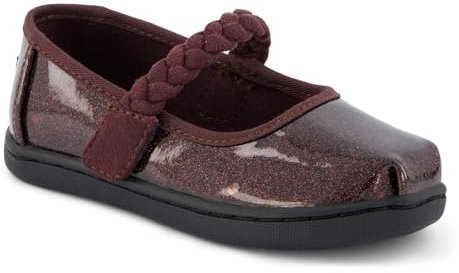 TOMS Jungen Mädchen Mary Jane Schuh, BlackBerry Confetti Glitter, 28 EU