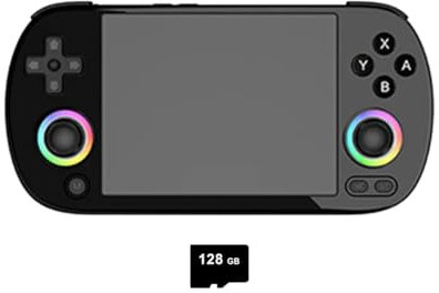 ExploTex RG40XX H Retro-Handheld Spielkonsole, 4,0-Zoll-IPS-Bildschirm Tragbare Handheld-Spielkonsole (64 GB/4800+ Spiele)