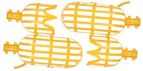BCOATH 2pcs Fruit Picker Baskets Household Farm Tools for Persimmon Devices for Garden Use Telescopic Fruit Picker Pole
