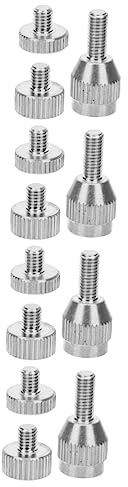 ifundom 4sätze Saxophon Halterung Schrauben Hochwertige Metall Neck Screws Für Alto Tenor Saxophon Verbessern Sie Stabilität Schrauben Silber