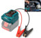 Auto-Starthilfe-Adapter für Bosch GBA 18V-Batterie, TEPULAS Autobatterie-Booster mit 11AWG-Kabel, 12V-Auto-Starthilfe für Motoren bis zu 3,5L Benzin oder 6,5L Diesel