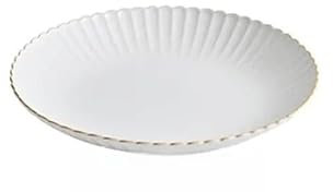 ADERFETBI Piatti Moderni Piatto Fondo in Ceramica Piatto Insalata di Frutta Piatto Pasta Piatto Snack Stoviglie da Portata Servizio Piatti