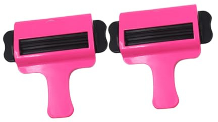 ROMISBABA Dispensador De Pasta Dental Rodillo 2 Piezas Exprimidor De Tubo Plástico Compacto Uso Baño Cocina Ahorro Pasta Crema Pintura Multipropósito