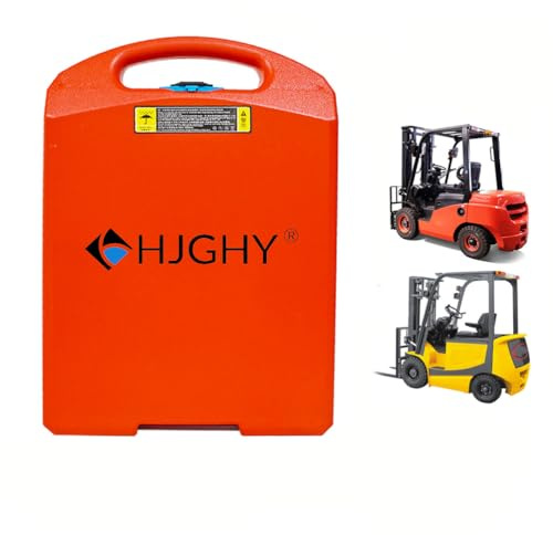 HJGHY 48v,20Ah, Batería de fosfato de Hierro y Litio para montacargas eléctricos (48 V, 15 Ah, 20 Ah) y baterías de Respaldo para Camiones apiladores eléctricos (24 V, 20 Ah, 30 Ah, 40 Ah)