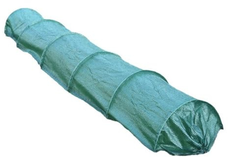 Vilgftyiet Túnel de cultivo de micromalla de 3 metros para plantas, túnel de plantación de polietileno con protección contra heladas, protección contra insectos y ventilación ajustable, 300 x 45 x 45