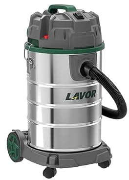 Lavor Aspirateur Eau et Poussière DOZZY 30XS 30 L 1600 W avec Fonction Soufflant en Acier Inoxydable