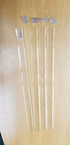 Clear Ceiling Dust Deflector #4871