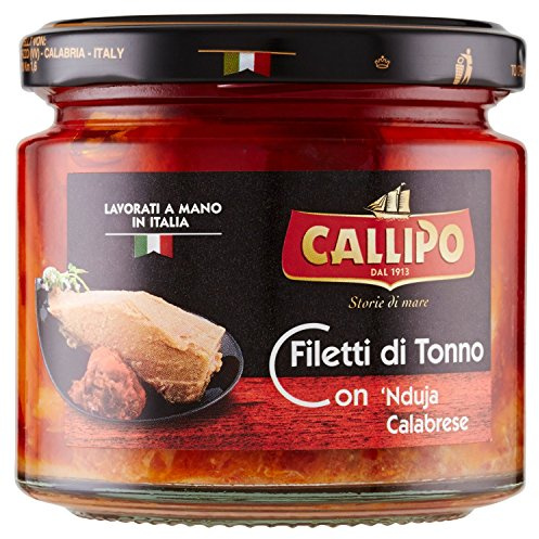 Callipo Filetti di Ttonno con Nduja Calabrese, 200g
