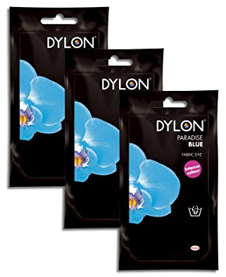 DYLON Paradiesblau Hand Stoff Farbstoff 3 Pack