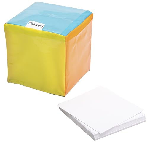 Betzold Taschenwürfel mit Blankokarten, Pocket Cube | Erzählwürfel, Lehrerbedarf, Lernmittel, Unterricht