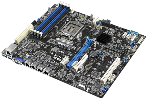 ASUS P11C-C/4L Server - ATX, Intel E-2100 / E-2200 Series, LGA 1151-2, 4x DDR4 2666MHz ECC, PCIe 3.0, M.2, NVME, SATA, Quad LAN