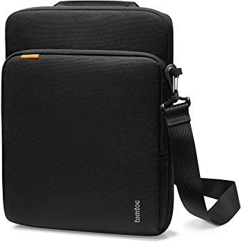 tomtoc 360° Tablet Tasche für 11 Zoll iPad Pro M5/M4 2025-2024, 11 Zoll iPad Air M3/M2/5, iPad A16/10, Premium Stoßfest Rundumschutz Wasserabweisend Schultertasche mit Griff Passt Magic/Smart Keyboard