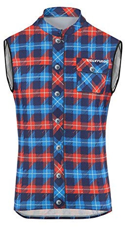 Uglyfrog Radtrikot Westen Herren Ärmellos Rennrad Trikot Fahrradtrikot Fahrradbekleidung Atmungsaktiv Schnell Trocknend MJML01