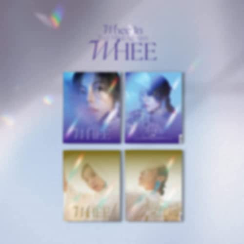 Wheein – Whee [West+East Full Set] (2. Mini-Album), 2 Alben + Vorbestellung, begrenzte Vorteile + Kultur, koreanisches Geschenk (dekorative Aufkleber, Fotokarten)