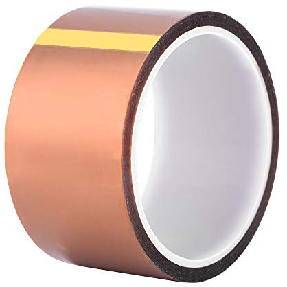 Cinta Resistente Al Calor, 33mx0.06mm 250-300c Cinta Aislante De Alta Temperatura, Cinta Adhesiva Resistente Al Calor De Alto Aislamiento, Cinta De Alta Temperatura Para Soldadura Eléctrica(50mm宽)