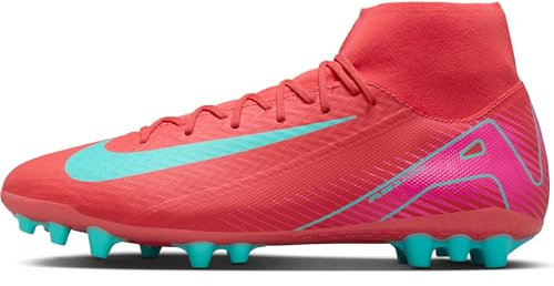 Nike Zoom Superfly 10 Academy AG, Zapatillas de fútbol Hombre, Ember Glow/Aurora Green, 41 EU