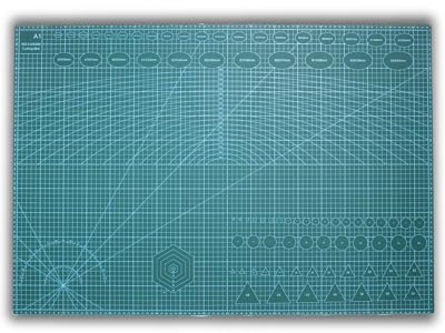 A1 Cutting Mat 90X60cm- Self Healing Cutting Mat with Clear Grid Markings & 3 Layers PVC- Double Sided Design Non-Slip Large Craft Mat for Board Crafts, Arts, Modelling, Card Making, & Sewing | 193