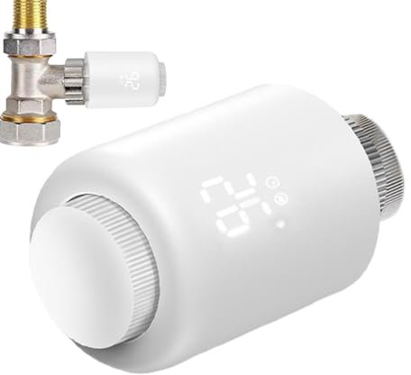 Thermostatic Control Ventil, Home Thermostat Ventil, Radiator Ventil, Digital Thermostat, Intelligent Radiator Ventil, App Control Ventil, Smart Thermostatic Ventil, Radiator für Thermostatic
