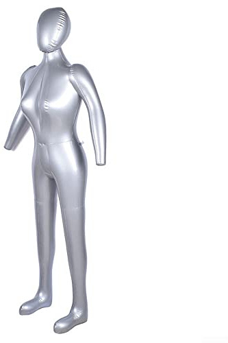 Stilvolle 165 cm aufblasbare weibliche Schaufensterpuppe für Modegeschäfte und Werbeveranstaltungen