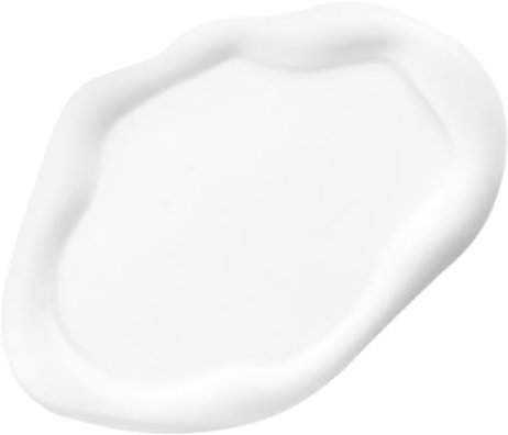 Beavorty Petit Plat Esthétique Noir Plateau Assiettes Forme Plateau Plateaux Bibelot Décoratif Vanité Mignon Mariage Forme Plateau Décor Porte-Bijoux Plat Présentoir Petit Plateau