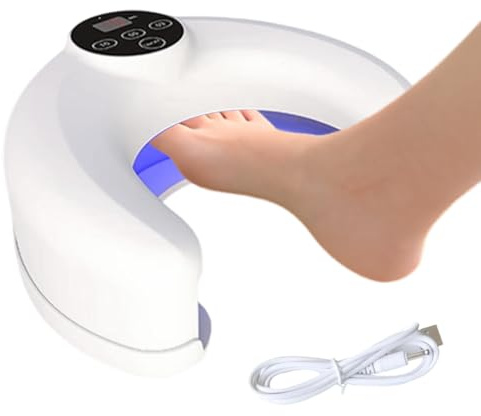 Lampada Per Unghie Lampada Per Unghie UV LED Ricaricabile Con Sensore | Luce di Polimerizzazione Gel Per Ragazze, Donne, Moglie, Principianti, Uso Domestico, Salon E Viaggio