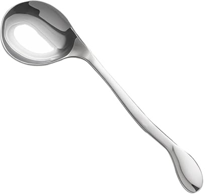 Cuchara Adaptativa Cubiertos de Acero Inoxidable | Cucharas Anguladas Para Autoalimentación Para Ancianos Cuidadores Residencias Hospitales Comidas Vida