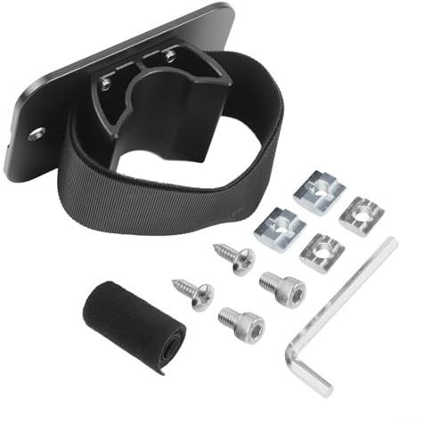 Support de roue arrière de vélo pour VTT en alliage d'aluminium, idéal pour un transport sûr et pratique (noir)