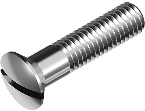 100 pieza lente cabeza Pozi tornillos DIN 964 – Acero inoxidable A4 con ranura M10 x 30