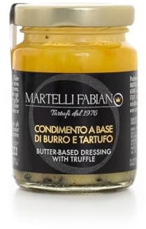 Burro e Tartufo 90g - Condimento a base di Burro e Tartufo - Martelli Fabiano Tartufi