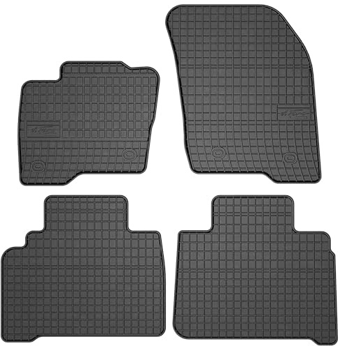 MOTOS Gummimatten Auto Fussmatte passend für Ford S-Max II 2014-2023 Verbessern Sie Ihren Reisekomfort mit Antirutschmatte Auto- Allwetter fußmatten Auto, Schutz vor Verschmutzung