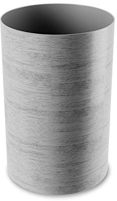 Umbra Treela Small Trash Durable Garbage Can Waste Basket for Bathroom, Bedroom, Office and More, Greywood