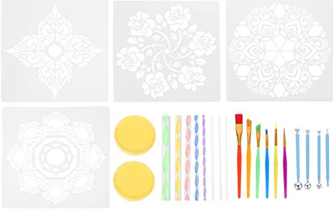 Ciieeo Punktierwerkzeuge Für Künstler Inklusive Punktmalwerkzeuge Und Zeichenwerkzeuge Für Malen DIY-malzubehör Aquarellpinsel Zum Malen Für Ölmalerei Acrylmalerei